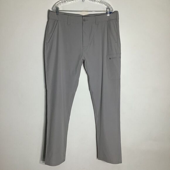 Huk Mens Next Level Fishing Hiking Pants Overcast Grey Size XL NWT - Picture 2 of 16